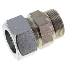 G 1 1/2'' Male x 38S Zinc plated Steel Straight Cutting Ring with FKM Seal 315 Bar DIN 2353