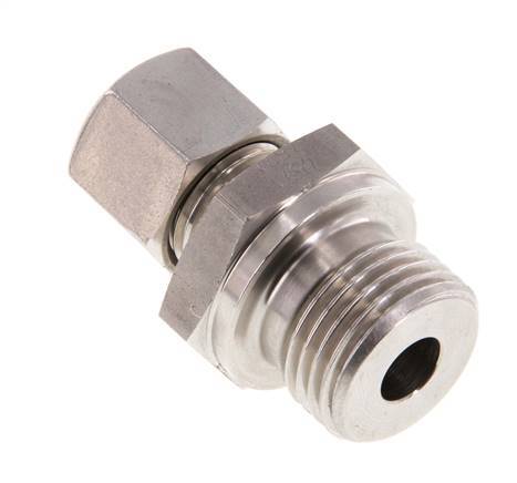 G 1/2'' Male x 10L Stainless steel Straight Cutting Ring 315 Bar DIN 2353