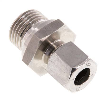 G 1/2'' Male x 10L Stainless steel Straight Cutting Ring 315 Bar DIN 2353