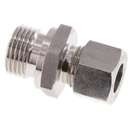G 1/2'' Male x 12L Stainless steel Straight Cutting Ring 315 Bar DIN 2353