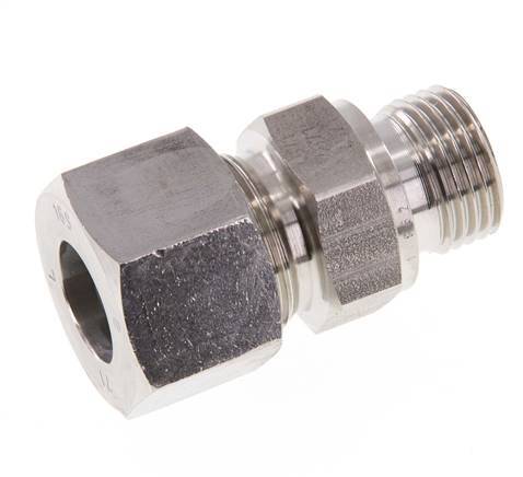 G 1/2'' Male x 16S Stainless steel Straight Cutting Ring 400 Bar DIN 2353