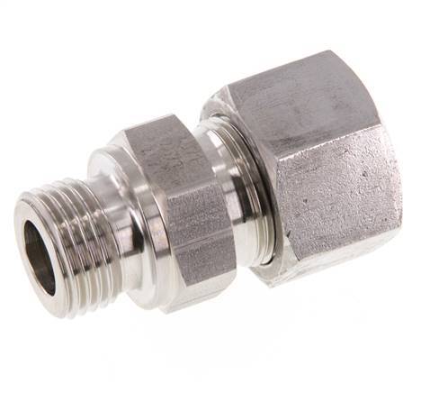 G 1/2'' Male x 16S Stainless steel Straight Cutting Ring 400 Bar DIN 2353