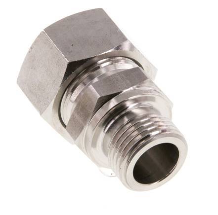 G 1/2'' Male x 18L Stainless steel Straight Cutting Ring 315 Bar DIN 2353