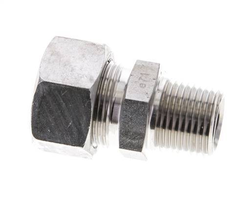 1/2'' NPT Male x 18L Stainless steel Straight Cutting Ring 315 Bar DIN 2353