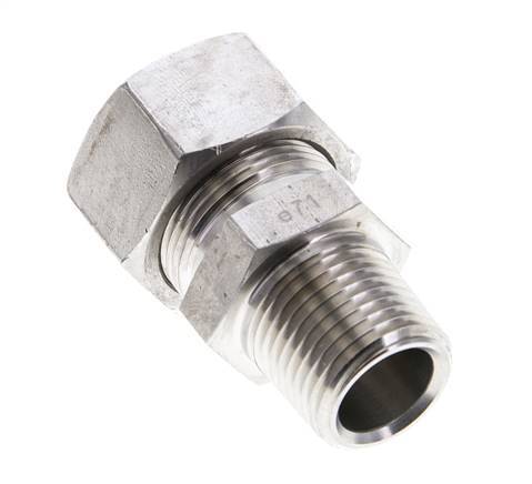 1/2'' NPT Male x 18L Stainless steel Straight Cutting Ring 315 Bar DIN 2353