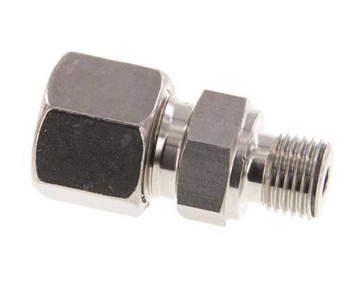 G 1/4'' Male x 10S Stainless steel Straight Cutting Ring 630 Bar DIN 2353