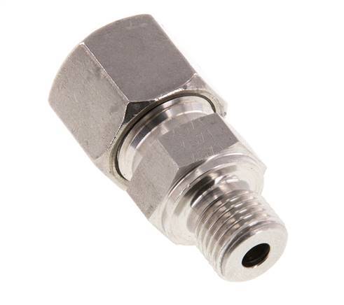 G 1/4'' Male x 10S Stainless steel Straight Cutting Ring 630 Bar DIN 2353
