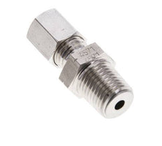 1/4'' NPT Male x 6L Stainless steel Straight Cutting Ring 315 Bar DIN 2353