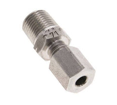1/8'' NPT Male x 4LL Stainless steel Straight Cutting Ring 100 Bar DIN 2353