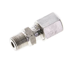 1/8'' NPT Male x 6L Stainless steel Straight Cutting Ring 315 Bar DIN 2353