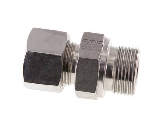 G 3/4'' Male x 16S Stainless steel Straight Cutting Ring 400 Bar DIN 2353