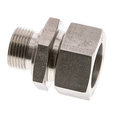 G 3/4'' Male x 28L Stainless steel Straight Cutting Ring 160 Bar DIN 2353