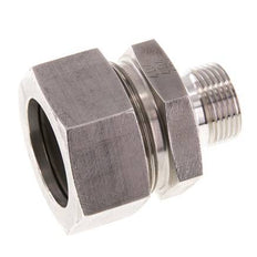 G 3/4'' Male x 35L Stainless steel Straight Cutting Ring 160 Bar DIN 2353