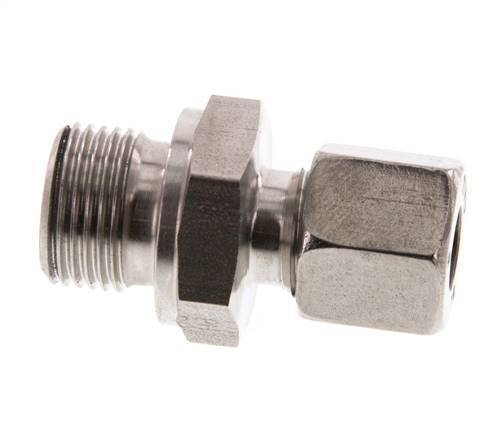 G 3/8'' Male x 8L Stainless steel Straight Cutting Ring 315 Bar DIN 2353