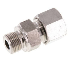 G 3/8'' Male x 12S Stainless steel Straight Cutting Ring 630 Bar DIN 2353