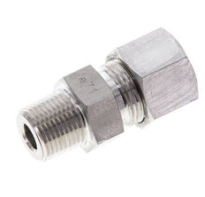 3/8'' NPT Male x 12S Stainless steel Straight Cutting Ring 630 Bar DIN 2353