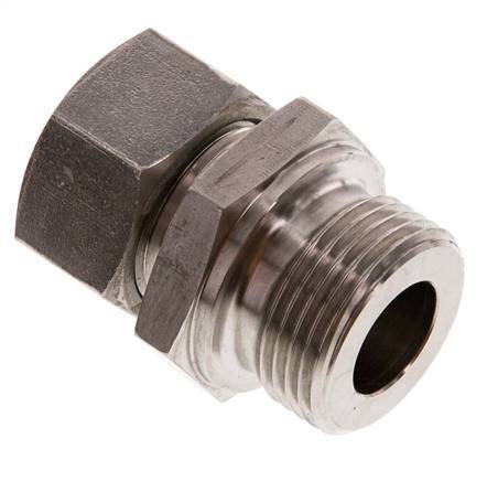 G 1'' Male x 22L Stainless steel Straight Cutting Ring 160 Bar DIN 2353