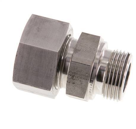 G 1'' Male x 25S Stainless steel Straight Cutting Ring 400 Bar DIN 2353