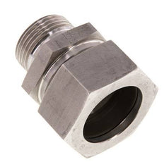 G 1'' Male x 35L Stainless steel Straight Cutting Ring 160 Bar DIN 2353