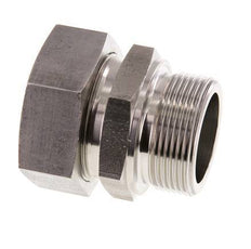 G 1 1/2'' Male x 42L Stainless steel Straight Cutting Ring 160 Bar DIN 2353