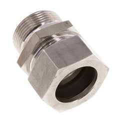 G 1 1/4'' Male x 35L Stainless steel Straight Cutting Ring 160 Bar DIN 2353
