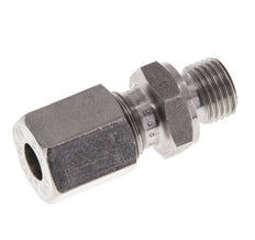 M10x1 Male x 6L Stainless steel Straight Cutting Ring 315 Bar DIN 2353