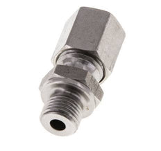 M10x1 Male x 6L Stainless steel Straight Cutting Ring 315 Bar DIN 2353
