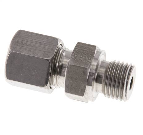 M14x1.5 Male x 8S Stainless steel Straight Cutting Ring 630 Bar DIN 2353