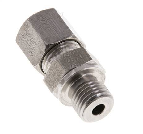 M14x1.5 Male x 8S Stainless steel Straight Cutting Ring 630 Bar DIN 2353
