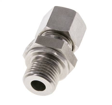 M16x1.5 Male x 10L Stainless steel Straight Cutting Ring 315 Bar DIN 2353