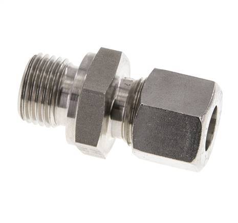 M16x1.5 Male x 10L Stainless steel Straight Cutting Ring 315 Bar DIN 2353