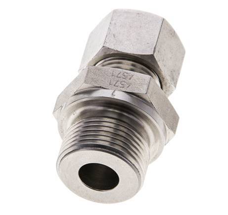 M22x1.5 Male x 12L Stainless steel Straight Cutting Ring 315 Bar DIN 2353