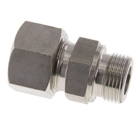 M27x2 Male x 20S Stainless steel Straight Cutting Ring 400 Bar DIN 2353