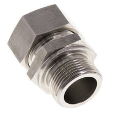 M33x2 Male x 28L Stainless steel Straight Cutting Ring 160 Bar DIN 2353