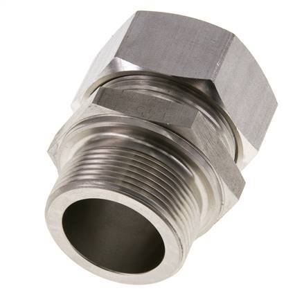 M42x2 Male x 35L Stainless steel Straight Cutting Ring 160 Bar DIN 2353