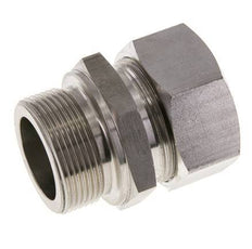 M42x2 Male x 35L Stainless steel Straight Cutting Ring 160 Bar DIN 2353