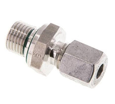 G 1/4'' Male x 6L Stainless steel Straight Cutting Ring with FKM Seal 315 Bar DIN 2353