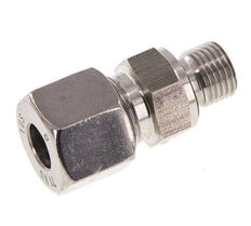 G 1/4'' Male x 10S Stainless steel Straight Cutting Ring with FKM Seal 630 Bar DIN 2353