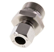 G 3/4'' Male x 12L Stainless steel Straight Cutting Ring with FKM Seal 315 Bar DIN 2353