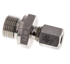G 3/8'' Male x 6L Stainless steel Straight Cutting Ring with FKM Seal 315 Bar DIN 2353