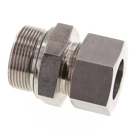 G 1 1/2'' Male x 30S Stainless steel Straight Cutting Ring with FKM Seal 400 Bar DIN 2353