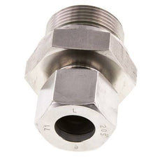 G 1 1/4'' Male x 20S Stainless steel Straight Cutting Ring with FKM Seal 400 Bar DIN 2353