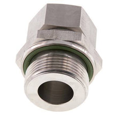 G 1 1/4'' Male x 28L Stainless steel Straight Cutting Ring with FKM Seal 160 Bar DIN 2353