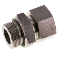 G 1 1/4'' Male x 30S Stainless steel Straight Cutting Ring with FKM Seal 400 Bar DIN 2353