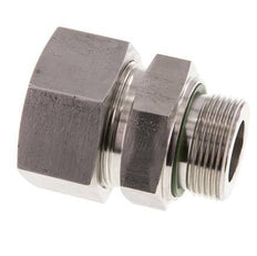 G 1 1/4'' Male x 38S Stainless steel Straight Cutting Ring with FKM Seal 315 Bar DIN 2353