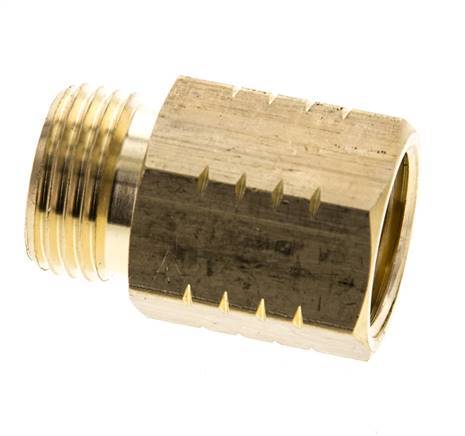 G 1/2'' x 1/2'' NPT M/F Brass Reducing Ring 16 Bar - Hydraulic