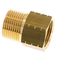 R 1'' x 1'' NPT M/F Brass Reducing Ring 16 Bar - Hydraulic