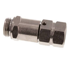 G 1/2'' M/F Nickel plated Brass Swivel Joint 10 Bar - High speed
