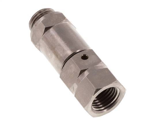 G 1/4'' M/F Nickel plated Brass Swivel Joint 10 Bar - High speed