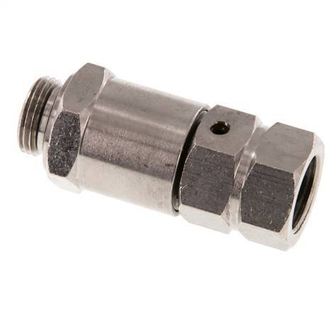 G 3/8'' M/F Nickel plated Brass Swivel Joint 10 Bar - High speed